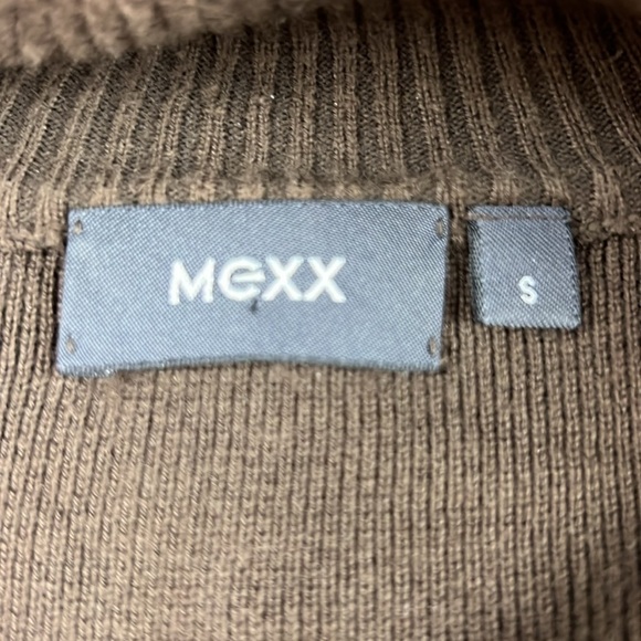 Men's Mexx retro Mock Neck ¼ Zip  Sweater size small - Picture 3 of 10